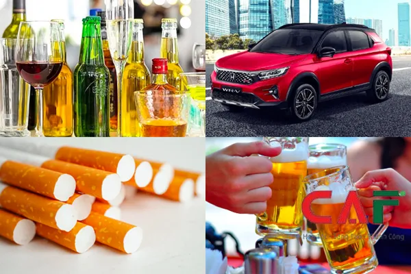 Đối tượng chịu thuế tiêu thụ đặc biệt từ năm 2026