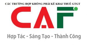 CÁC TRƯỜNG HỢP KHÔNG PHẢI KÊ KHAI THUẾ GTGT