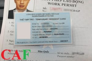 Thủ tục làm thẻ tạm trú trường hợp kết hôn với người Việt