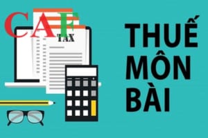 Các bậc lệ phí môn bài năm 2024 mới nhất